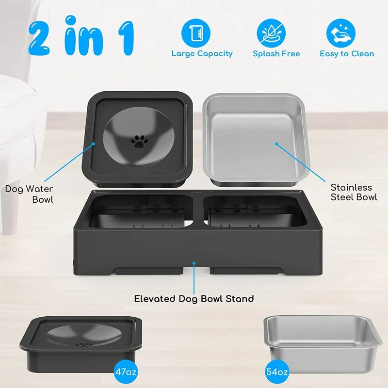 double pet bowls